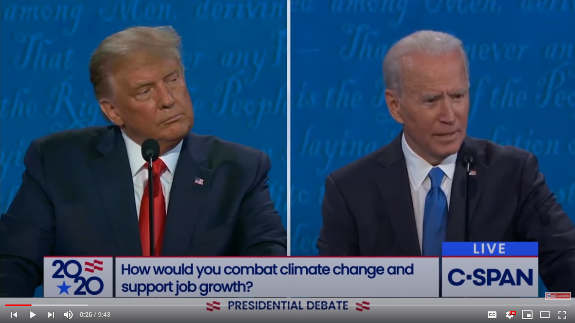 Presidential Debate #2 Climate Change Reaction - ClimateRealism