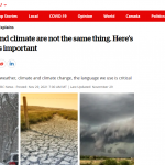 CBC Understands the Difference Between Weather and Climate, Other Canadian News Outlets Don’t