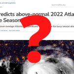 NOAA’s 2022 Hurricane Outlook Is Wrong; So Far, ‘Cooler than Normal’ Sea Surface Temperatures Have Suppressed Hurricane Formation suppressed hurricane season