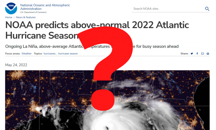 suppressed hurricane season