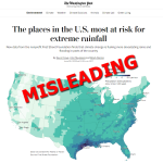 No, WaPo, Climate Change is NOT Fueling More Devastating Rains and Flooding