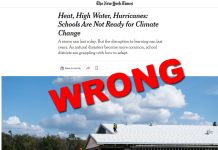 No, New York Times, Schools Aren’t Being Hit with “Climate Disasters”
