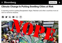 No, Bloomberg, Neither Extreme Weather Nor Climate is Worsening in Swelling Cities