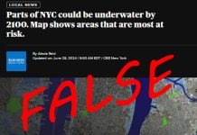 No, CBS News, New York City Isn’t Going to Be Flooded by Sea Level Rise