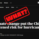 No, CBS, Climate Change Will Not Put Chicago at Heightened Risk for Hurricanes