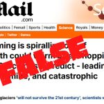 Wrong, Daily Mail, Global Warming is Not Spiraling Out of Control