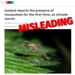 NPR Is Wrong, Iceland’s Mosquitoes Are Imports, Not Climate Refugees