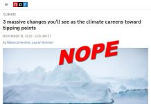 NPR’s Climate ‘Tipping Points’ Advocacy – Three Claims, Zero Evidence