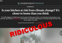 No, The Independent, Weather Disasters Do Not Threaten Survival in the U.K.