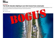 The New Scientist Misses the Science on ‘Sinking Pacific Islands’ New-Scientist-SLR-bogus