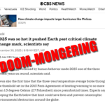 No, CBS News, Recent Temperatures Didn’t Surpass a ‘Critical Climate Mark’