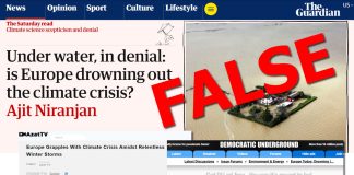 Sorry, The Guardian and Other Media Outlets, Climate Change Isn’t Causing Unusual Storms in Europe