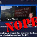 No, NPR, Climate Change Didn’t Cause the Recent Heatwave nope