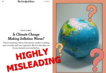 No, New York Times, Climate Change Isn’t Driving Inflation