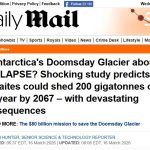 Wrong, Daily Mail, Antarctica’s Thwaites Glacier Isn’t on the Road to Collapse by 2067