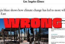 Sorry, Los Angeles Times, Climate Change Isn’t Driving Georgia’s Wildfires