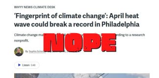 No, WHYY, a Heat Wave Is Not a ‘Fingerprint of Climate Change’