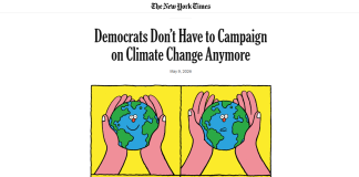 SURPRISE! NYT Publishes Op-Ed on Demoting the Climate Pitch