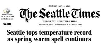 Not All Temperature Records Are Equal, Especially if Reported by the Seattle Times