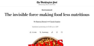 No, Washington Post, ‘Carbon Pollution’ Isn’t Making Food Less Healthy
