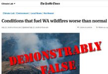 Are the Recent Northwest Wildfires a Sign of Global Warming? The Science Says No